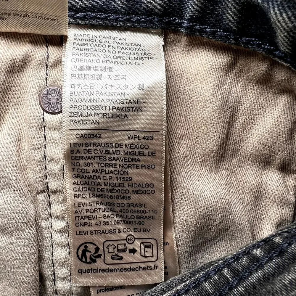 LEVI'S 578 Baggy Mens Jeans NWT